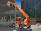 3-D City, Construction site, machinery models and animation for 30sec spot.