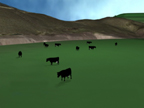 Vast 3D Topography Model Animation.  This 3-D mesh model and satellite imagery is 30mi square.